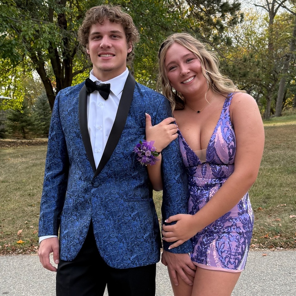 size - 10 but fits like 8. only worn once!!